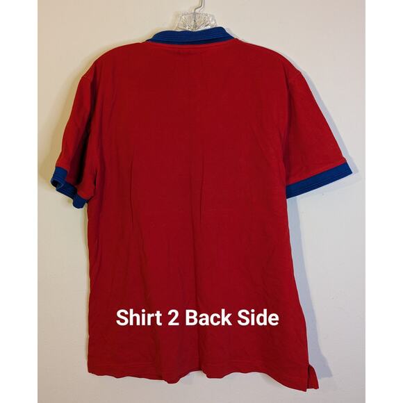 Harmony Public Schools MS Original Red Uniform Polo Shirt 5 Bundle Adult Medium - Picture 5 of 16